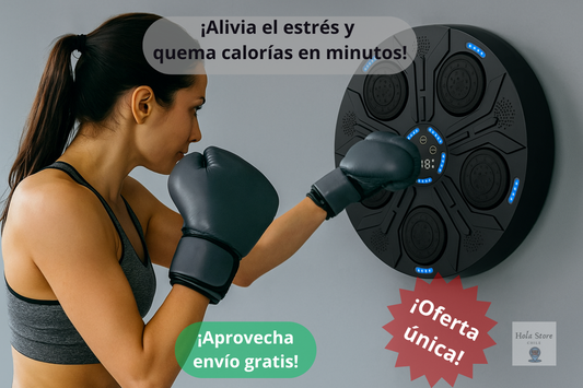 Máquina de Boxeo anti estrés + Guantes (GRATIS)